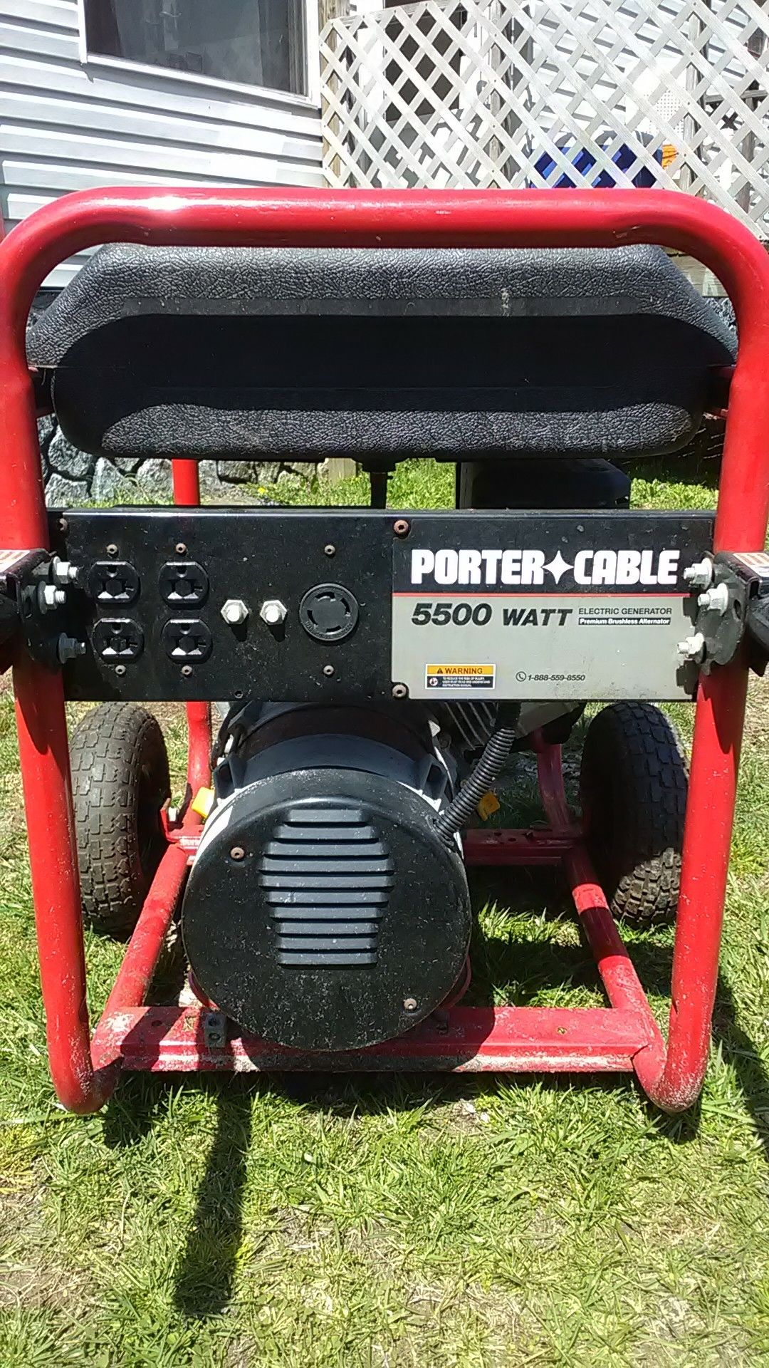 5500 Watt Porter Cable Generator