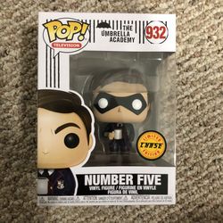 Funko Pop Vinyl - The Umbrella Academy ☂ - Number Five (Limited CHASE Edition)