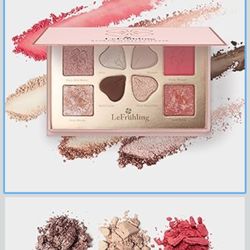 All in one Full Size Travel-Friendly Baked Makeup Palette,High Pigmented Long Lasting, glitter Shimmer Matte,Bronzer Blush Highlighter and Eyeshadows