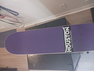 Houston Skate Boards, Purple/black 32-8