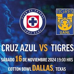 TIGRES UANK AT CRUZ AZUL