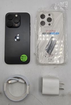 🔥Apple iPhone 15 Pro 512gb👀Unlocked With Case, Charger And Warranty $570