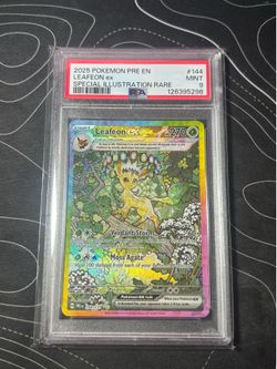 2025 Prismatic Evolution Leafeon EX #144