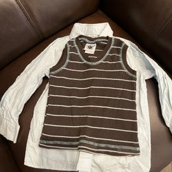 Boys Shirt & Vest