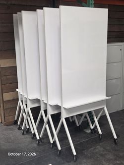 Knoll mobile whiteboards non magnetic