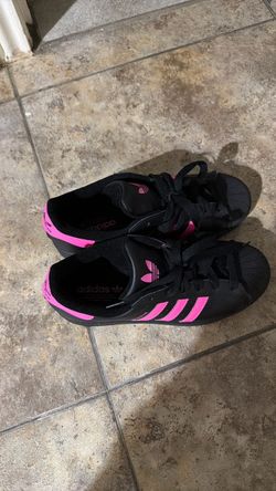 Pink/Black Adidas Shoes