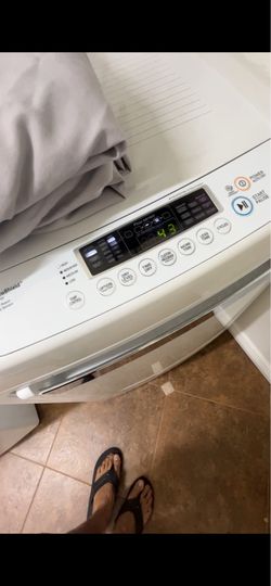 LG gas dryer