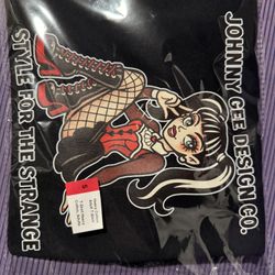Style for the Strange” Goth Pin-Up Tee (Size Small)
