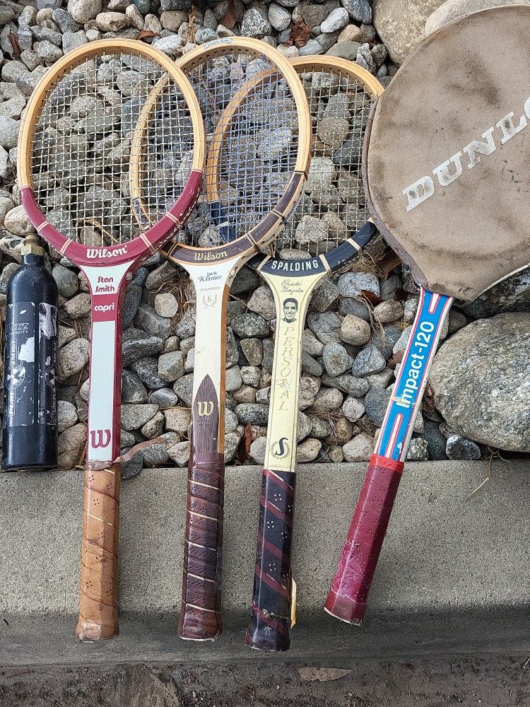 Spalding Tennis RACKETS Pancho Gonzales, Jack Kramer