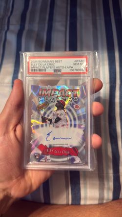Bowman’s Best PSA RC Elly D La Cruz Auto Card /50