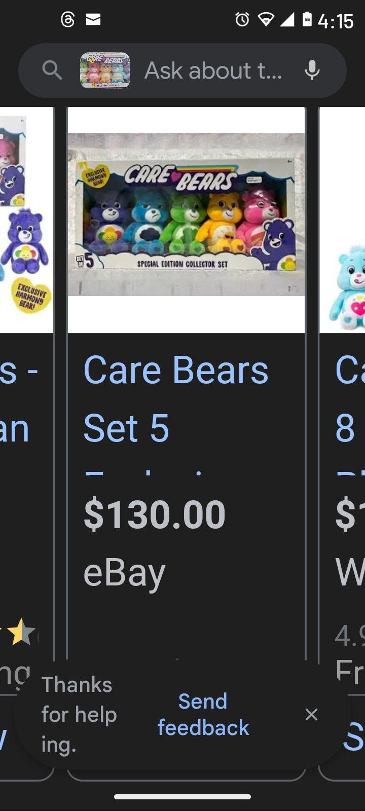 Care Bear Collectible Set