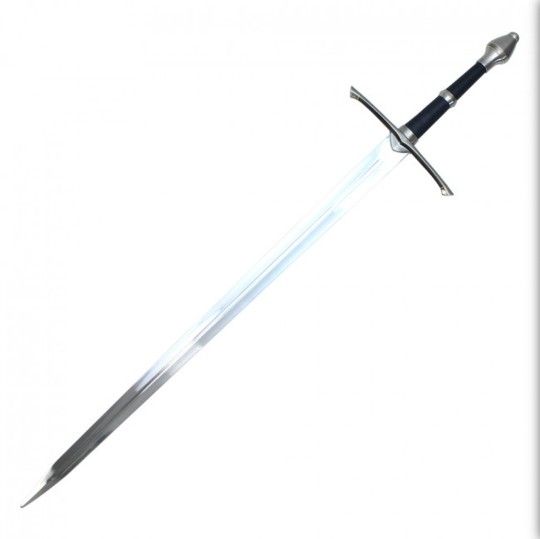 Knight's Sword Dull Blade Decoration Or Reenactment