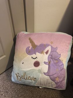 Unicorn pillow