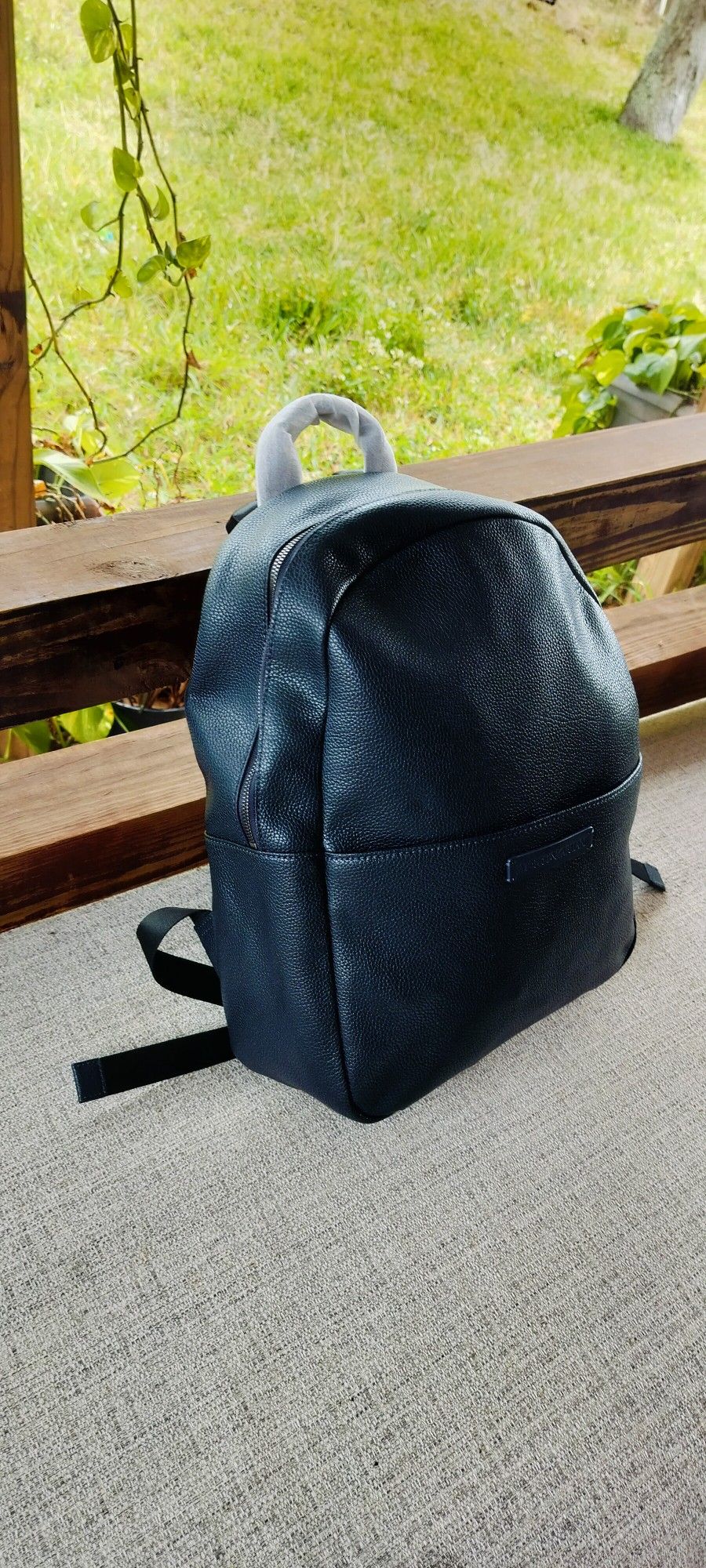 Armani  Leather Backpack 