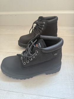 Black Sketcher Boots
