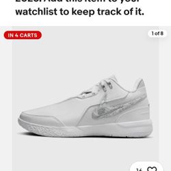 Nike Lebron NXXT Gen AMPD EP Basketball Shoes 'White' (FJ1567-102)