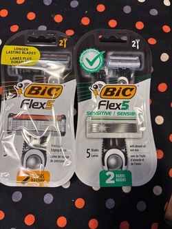 BIC Flex 5 Disposable Razors (6 EACH)