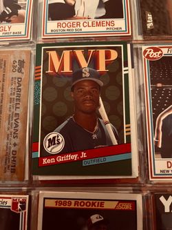 Ken Griffey Jr. MVP Seattle Mariners Baseball Card