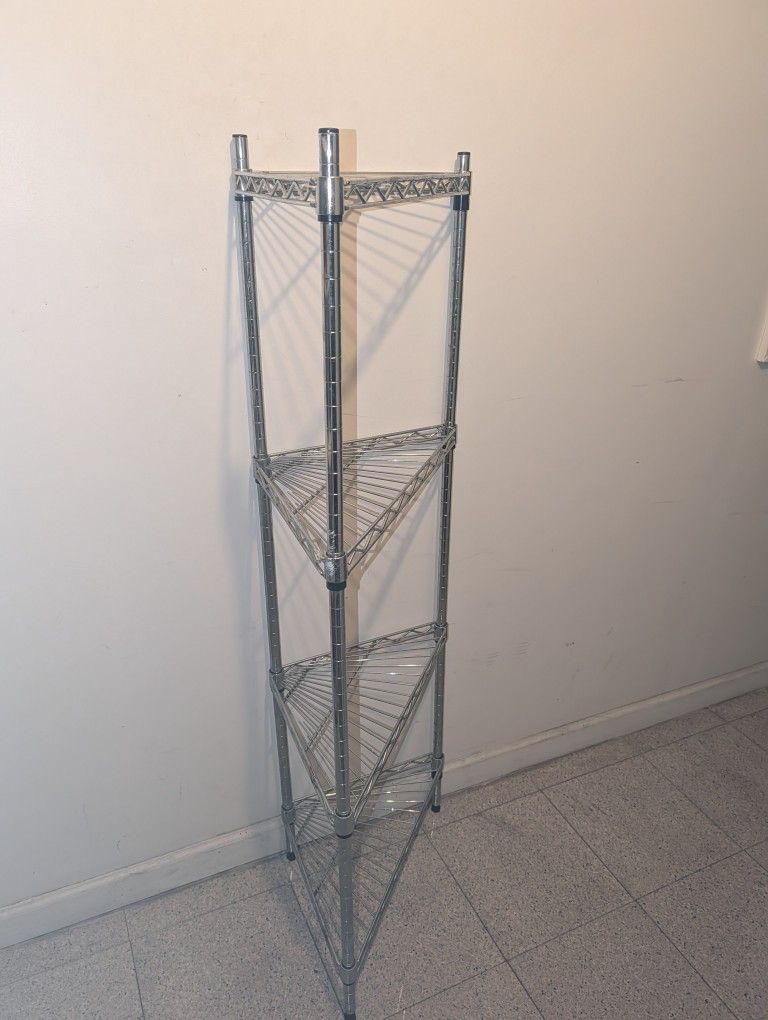 Corner rack - Silver