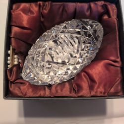 San Francisco 49ers Super Bowl XXIV Waterford Crystal Paperweight