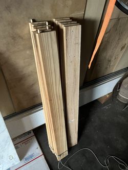 Solid Wood Slate Pieces