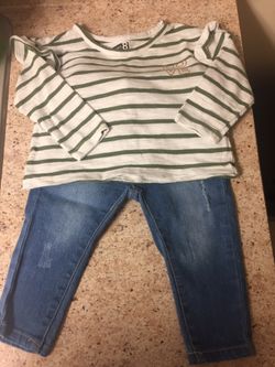 LIKE NEW CRAZY 8 GIRLS OUTFIT