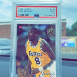 1996 Hoops Kobe Bryant RC PSA 9