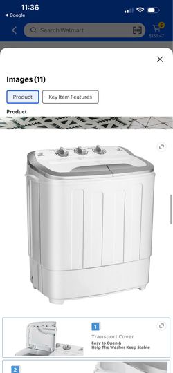 New portable washer