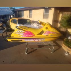 SEADOO XP800CC JET SKI  RUNNING CONDITION WITH TITLE 