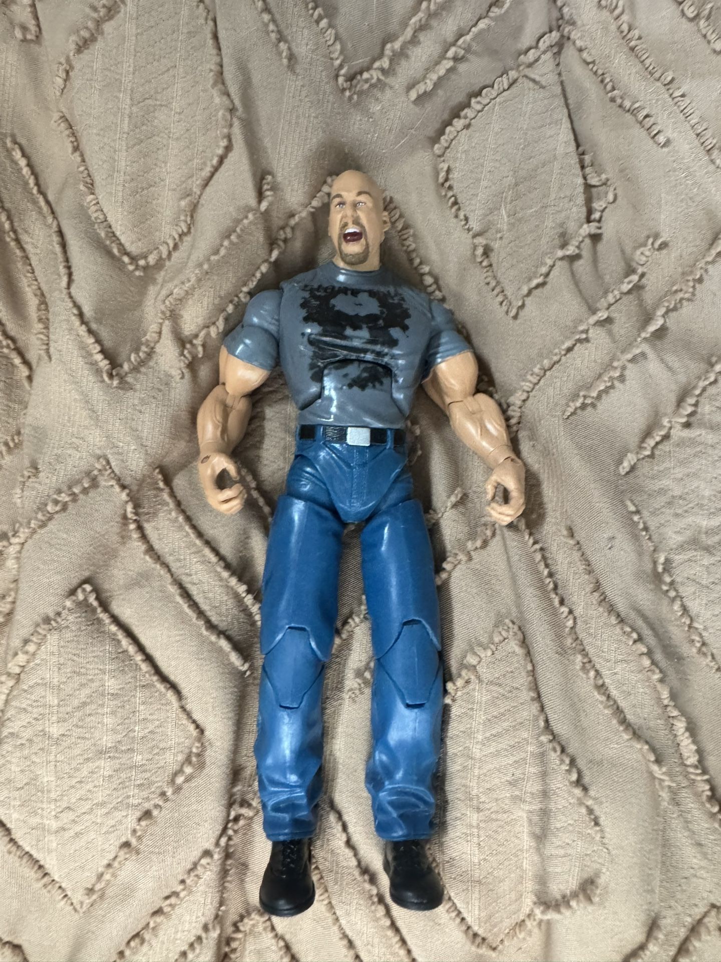 Jakks Pacific WWE Series 20 Stone Cold Steve Austin Deluxe Aggression Figure