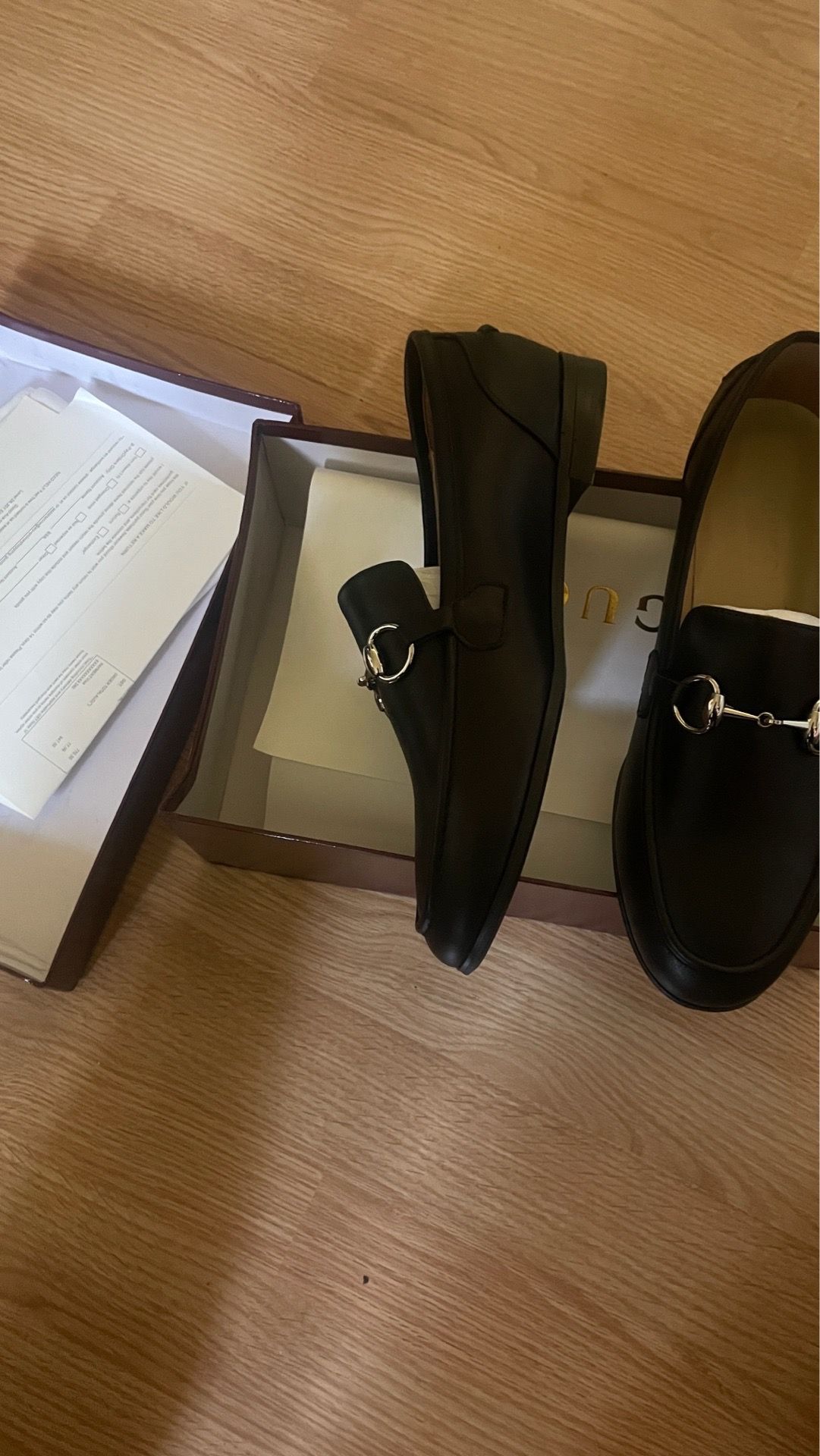 Size 9.5 guççy dress shoes for prom for only 200
