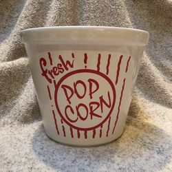 Cordon Bleu International BIA Ceramic FRESH POPCORN Bowl Tub Made In Portugal