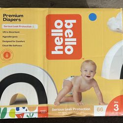 Hello Belleo - Diaper Size 3 