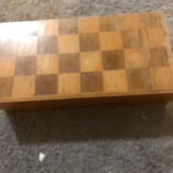 Wooden Chess Game 