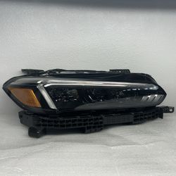 22-24 Honda Civic Passenger Side RT LED Headlight Smoked Len OEM 