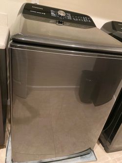 Samsung electric washer and dryer - ActiveWaterjet Super Speed washer is 5.0 cu ft and dryer is 7.4 cu ft.   $700.00 or best offer