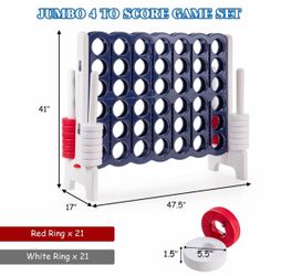 Jumbo 4-to-Score Giant Game Set