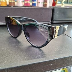 Black Cateyes Sunglasses 
