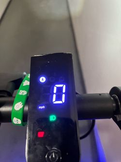 Electric Scooter with Digital Display Dashboard