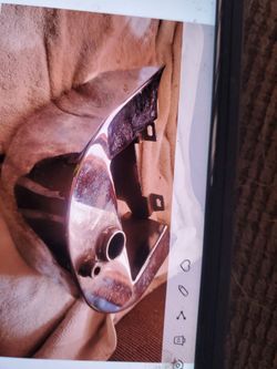 Harley used good Chrome aftermarket oil tanks