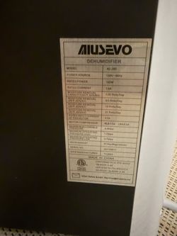 Dehumidifier AIUSEVO for parts