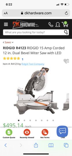 12inch 15Amp Mitter Saw 