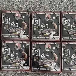 2023 Absolute Football Mega Box - Kabooms Hunting!!  Walmart 