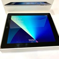 iPad 4, iCloud Unlocked,  Excellent Condition. 