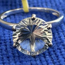 Montezuma Prasiolite Ring