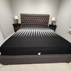 CAL KING Modern Luxury Bedroom Set – Includes Mattress