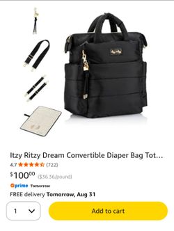 Itzy Ritzy backpack