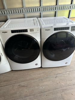 Whirlpool Gas Dry and Washer set