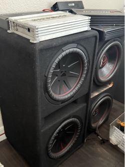 Subwoofers and amps