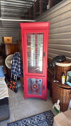 Corner Curio Display Cabinet